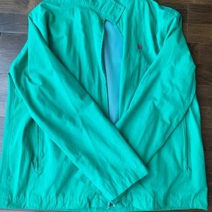 Lilly Pulitzer Green Golf Rain Coat